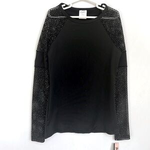 Body Wrappers girls mesh top